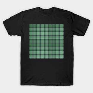 Plaid   by Suzy Hager,              Ryan Collection,     Shades of Green T-Shirt